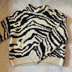 Animal Print Sweater